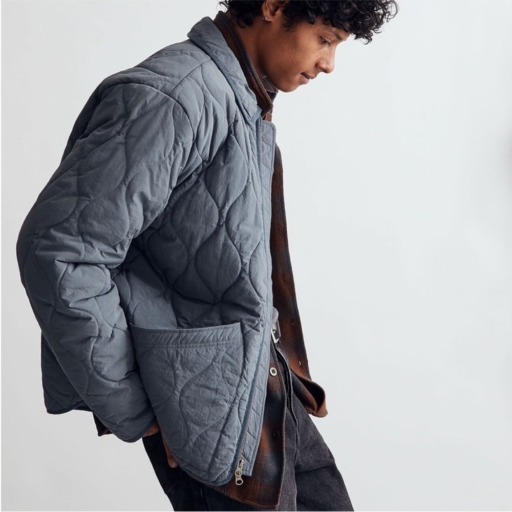 Madewell Men’s Quilted (Re)sourced Nylon Jacket NG376